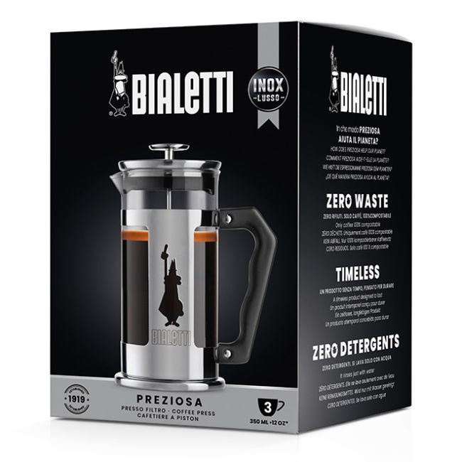 French Press Preziosa 0,35 Liter, Kaffee- und Teebereiter